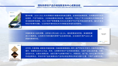 数字强农丨2021年国际热带农产品价格指数发布中心三项建设成果解读